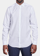 ligne jerem black 
 chemise coupe confort sans pinces au dos 
 col classique avec baleine amovible 
 poignets arrondis ajustables à deux boutons