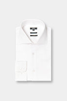 ligne jerem black   coupe ajustée avec pinces au dos   col classique avec baleine amovible   poignets arrondis ajustables à deux boutons